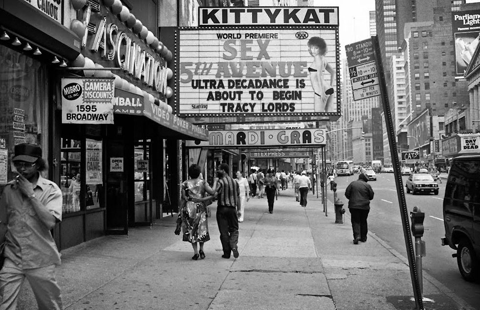 Traci Lords en el Kitty Kat (New York, 1985)