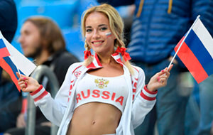 El porno de la hincha más guapa de Rusia en el Mundial