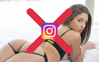 Instagram odia el porno